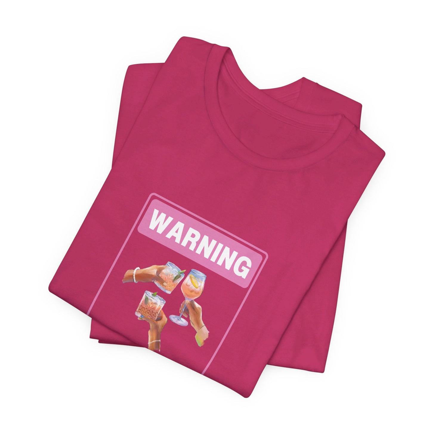 πΊπ Unleash Your Inner Party Animal with Our "Warning I Dance on Tables" T-Shirt! ππΊ Short Sleeve Tee