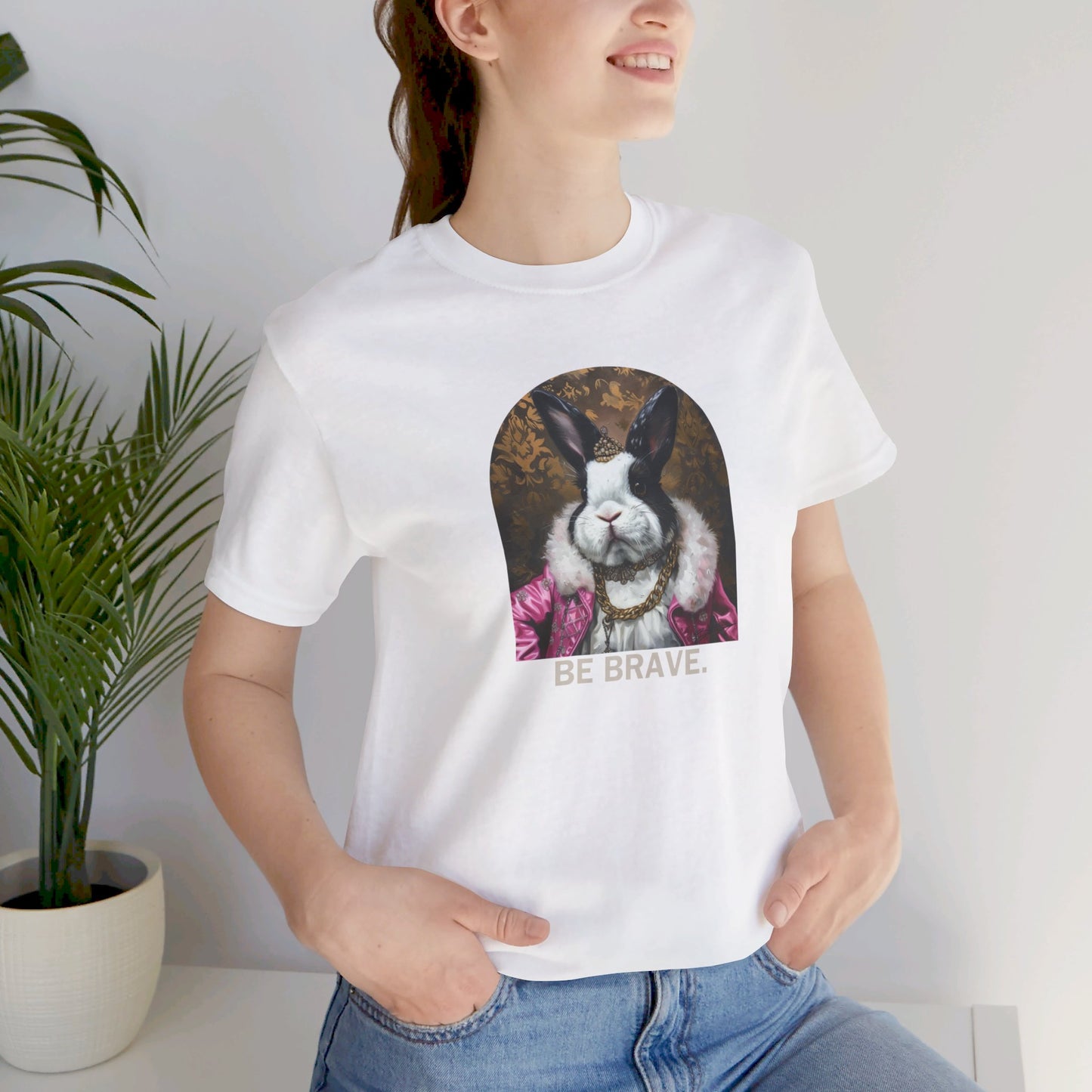 "Be Brave Bunny" Bunlife T-Shirt π°