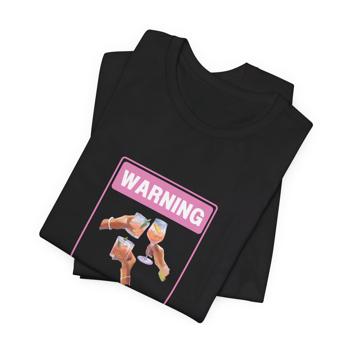 πΊπ Unleash Your Inner Party Animal with Our "Warning I Dance on Tables" T-Shirt! ππΊ Short Sleeve Tee