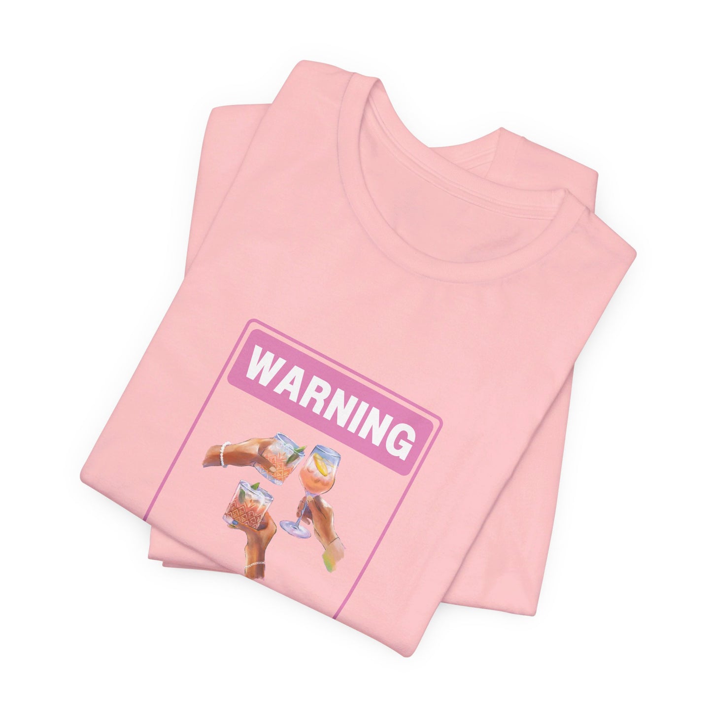 πΊπ Unleash Your Inner Party Animal with Our "Warning I Dance on Tables" T-Shirt! ππΊ Short Sleeve Tee