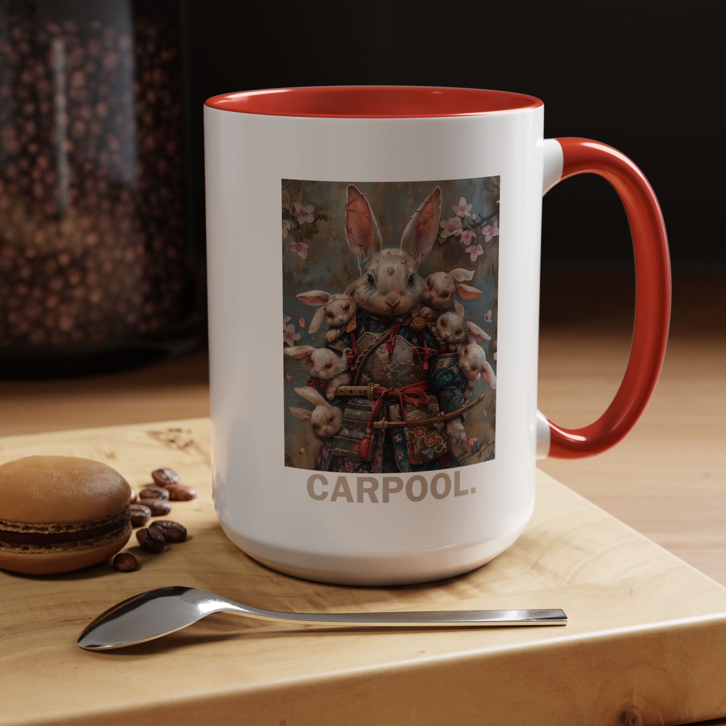 Carpool Bunny Mug 🐰