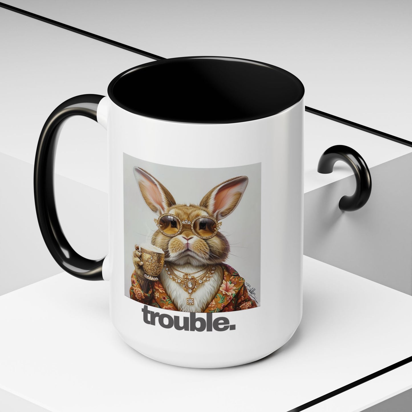 Trouble Bunny Mug 🐰