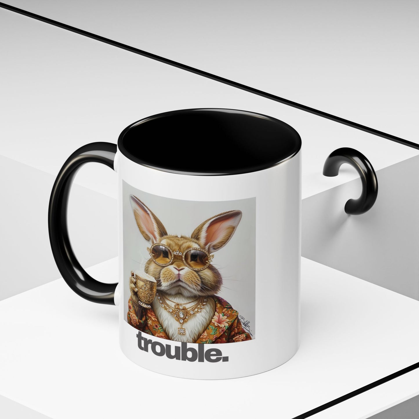 Trouble Bunny Mug 🐰