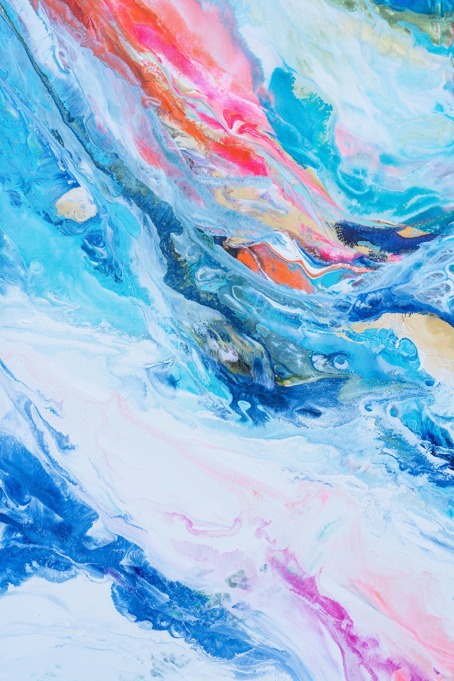 Flight of Santorini 48x60