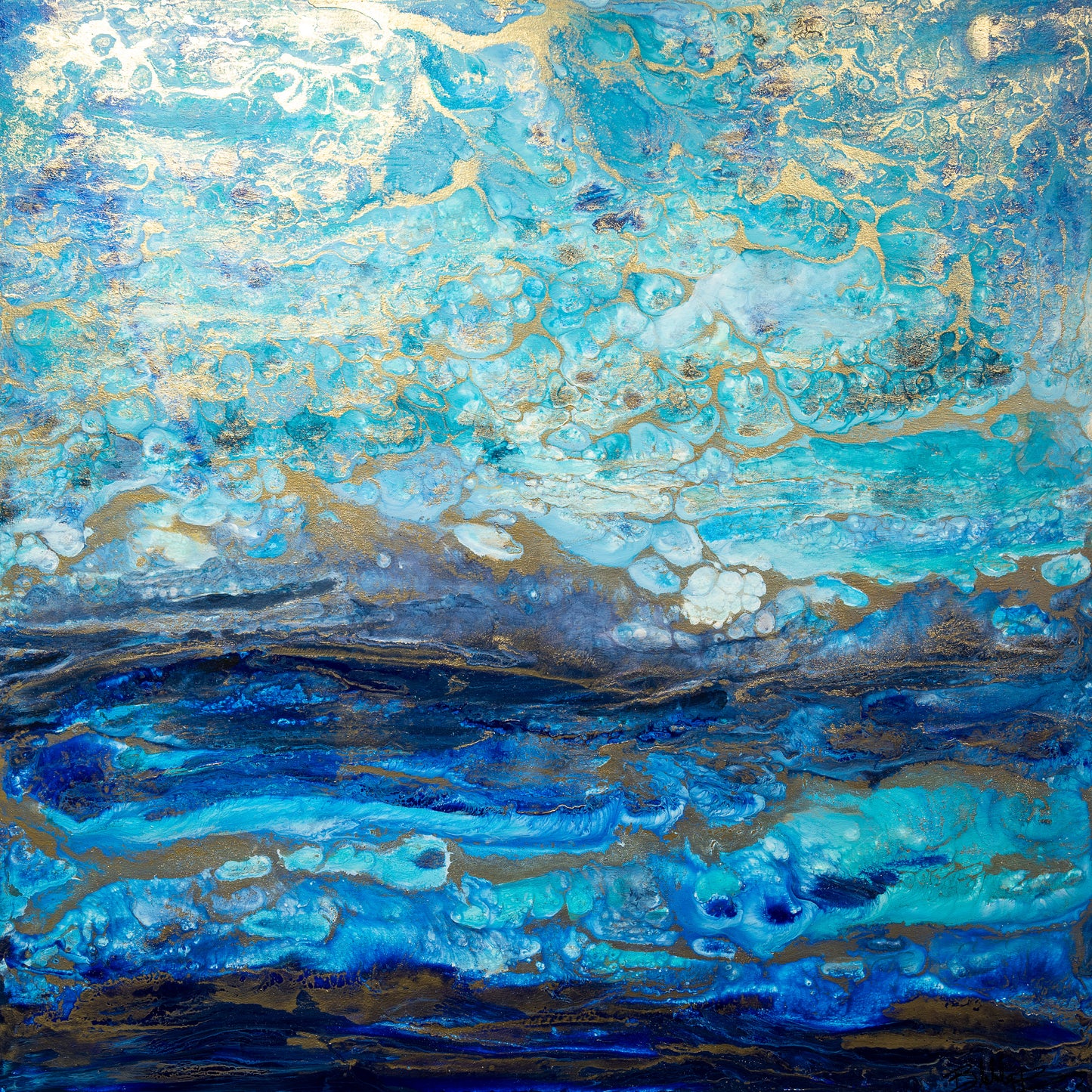 Tide Pool Surface 36x36